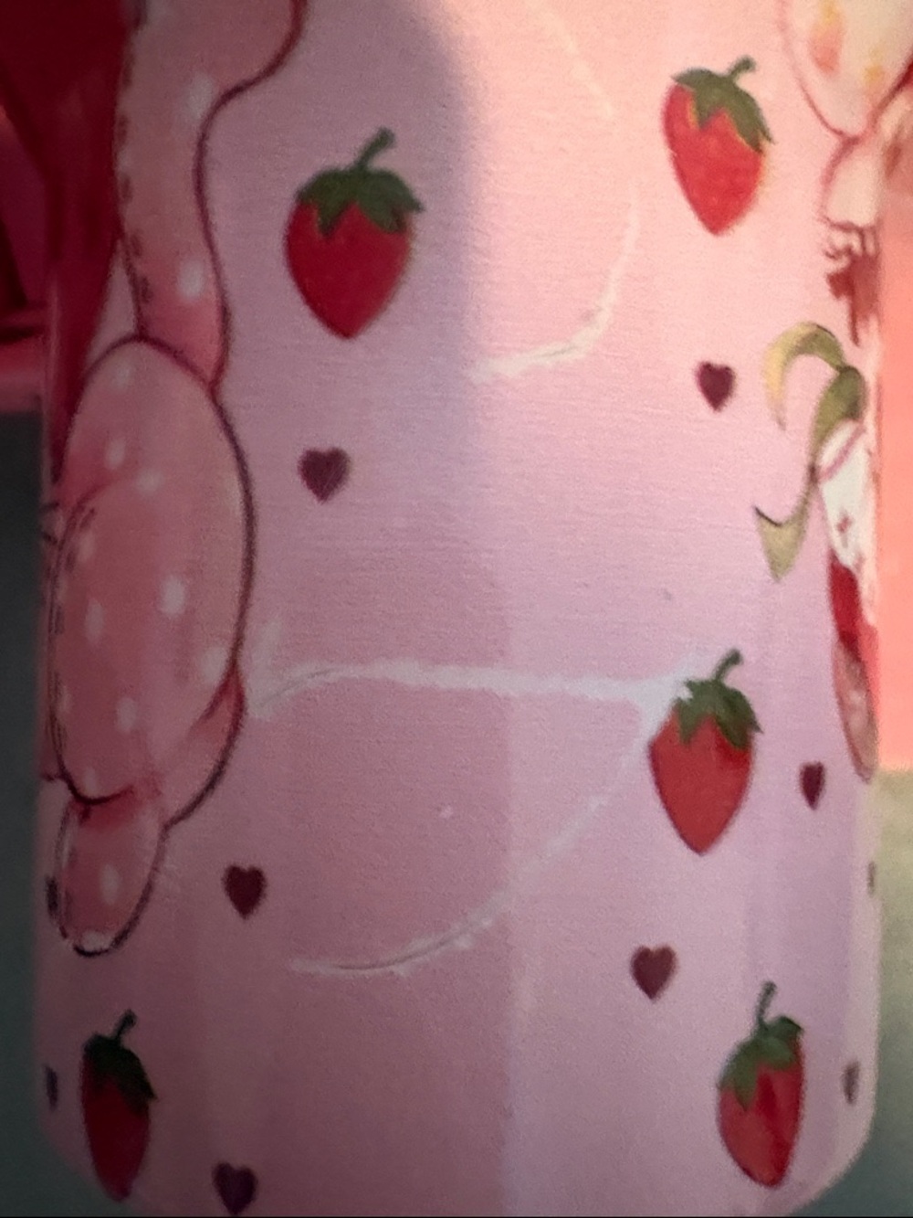 Stanley Pink Strawberry Shortcake Decorative Tumbler - Picture 5 of 6